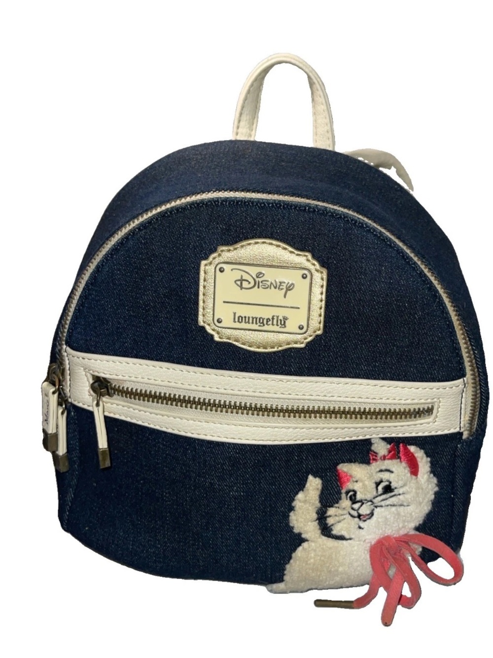 Loungefly Disney Aristocats Marie Denim Backpack
